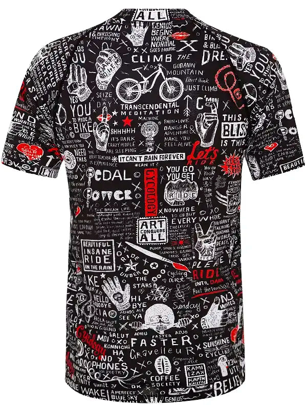 Bike Graffiti MTB Jersey Back