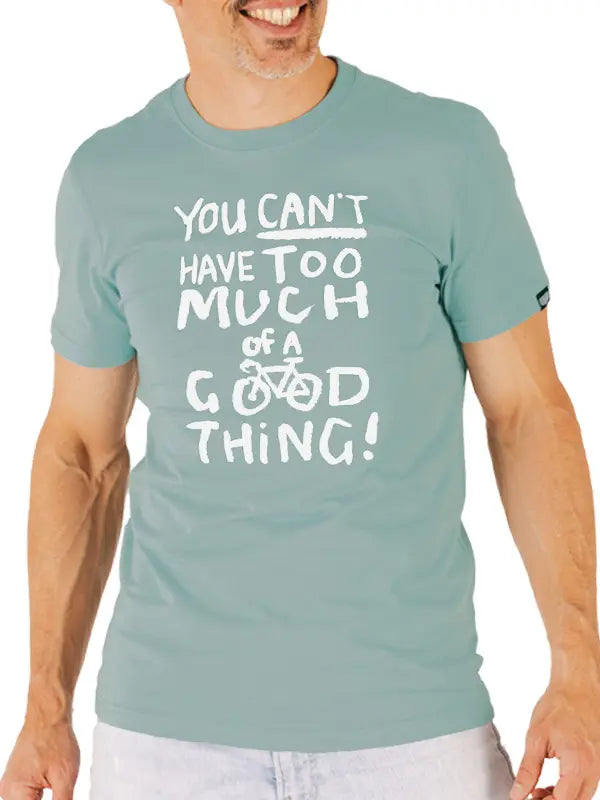 Good Things Green Men's Cycling T-Shirt  Front | Cycology AUS