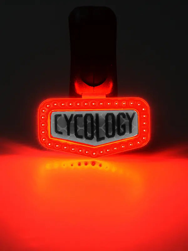 Cycology Tail Light glowing