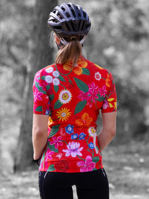 Aloha Women s Red Cycling Jersey Cycology AUS Cycology Clothing AUS